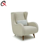 Relax yog'och oyoqli kreslo